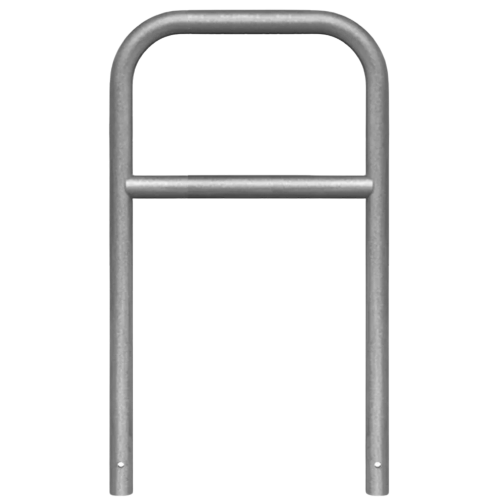 Beschermbeugel Ø60 mm | Verzinkt staal | Voor verankering in beton | Met tussenbuis