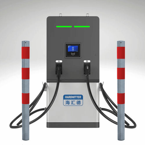 Beschermpaal Ø76 mm | Verzinkt-rood | Voor betonverankering of op voetplaat