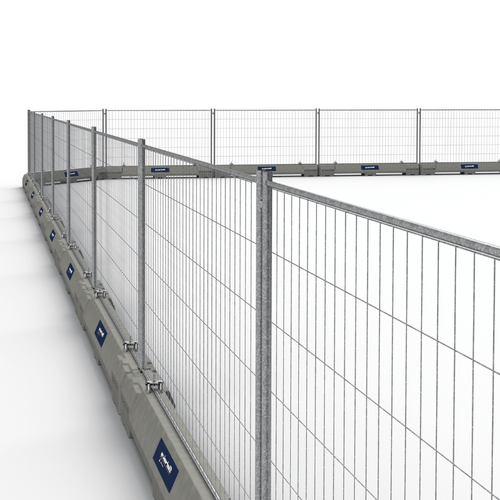 Betonnen dwarsligger | 695 kg | Met gegalvaniseerd bouwhek