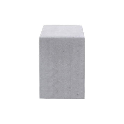 Betonnen poef grijs beton | 315 kg | 450x450x650 mm