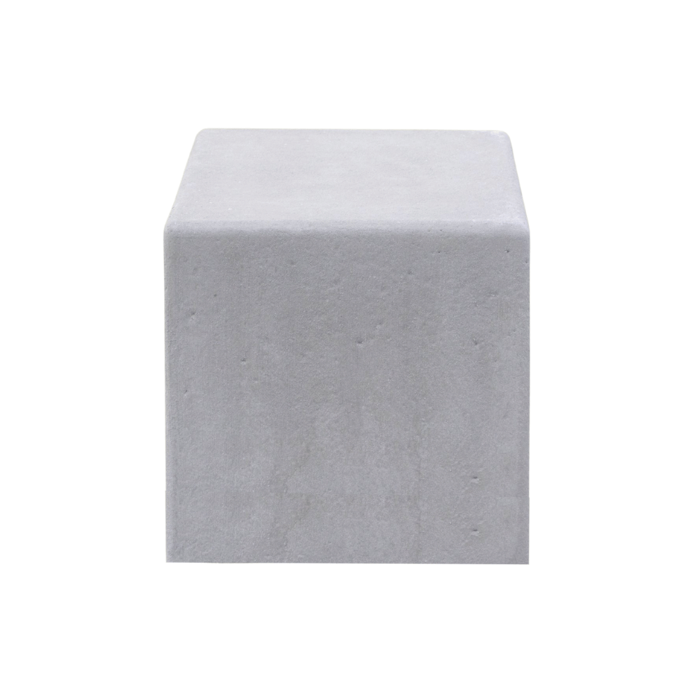 Betonnen poef grijs beton | 520 kg | 600x600x600 mm