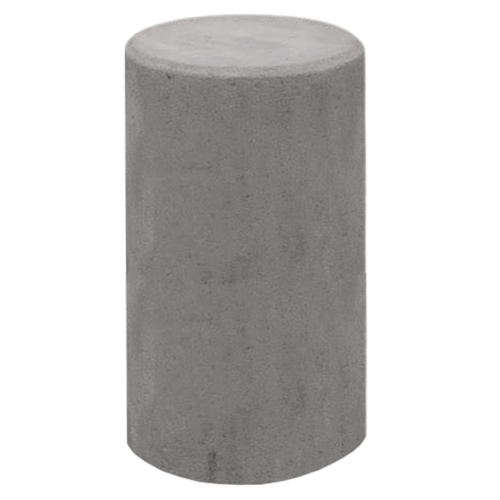 Betonnen poef antraciet beton | 385 kg | Ø450x950 mm