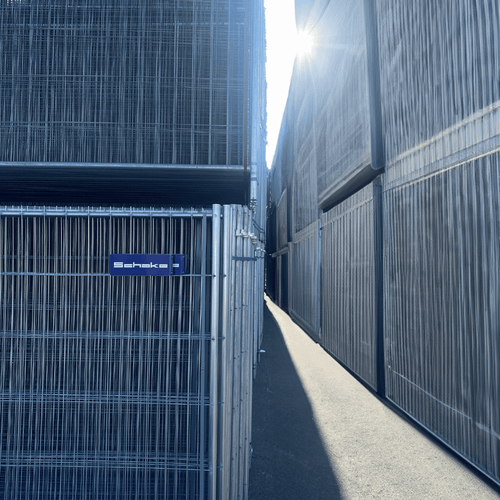 Bouwhek Profi-P gegalvaniseerd | 350 x 200 cm | Maas 100 x 300 mm