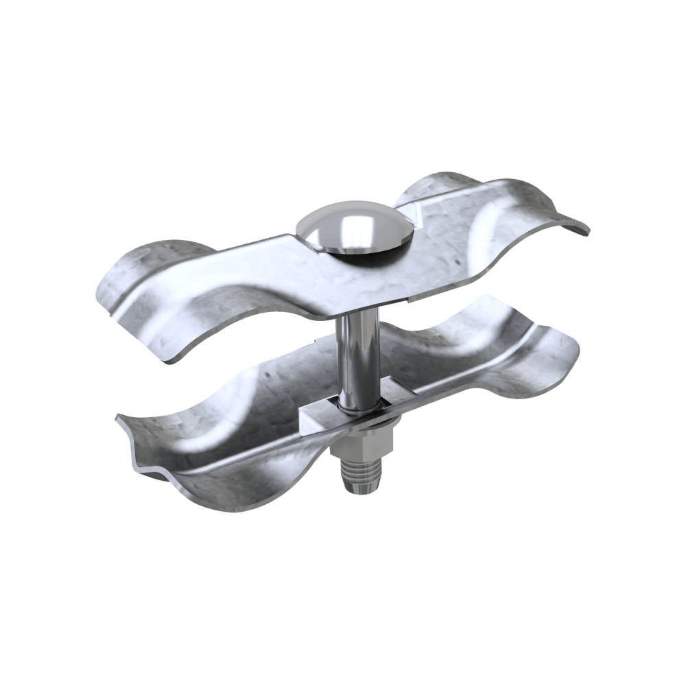 Bouwhekklem met zeskantmoer