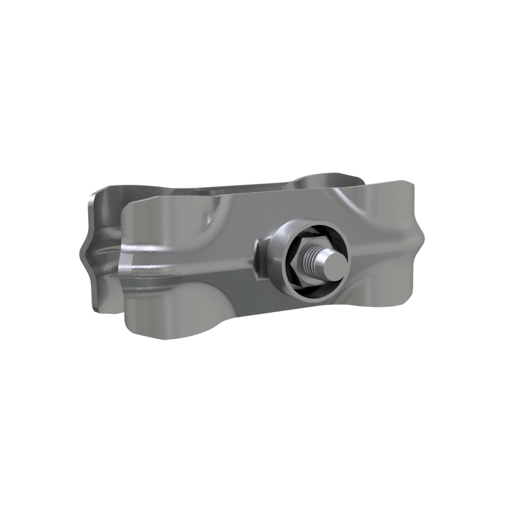 Bouwhekklem met veiligheidssluiting