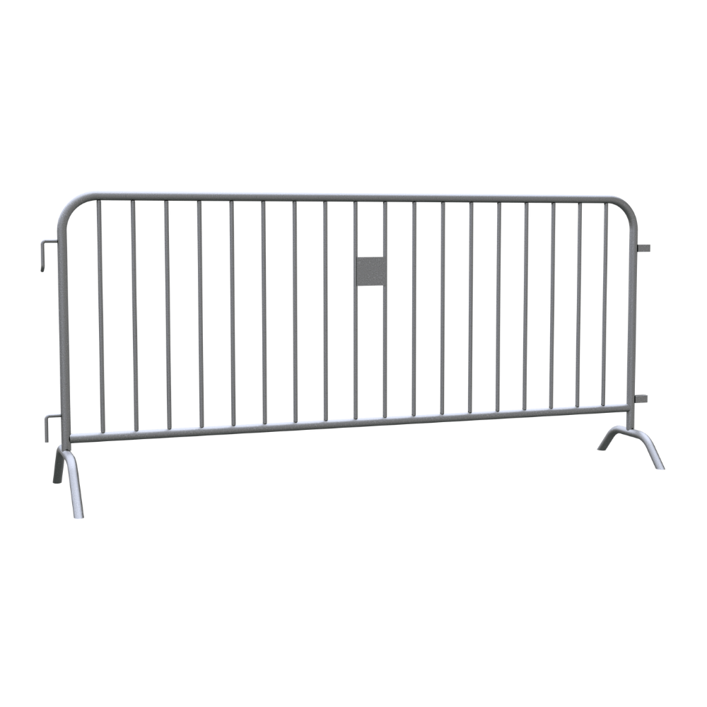 Dranghek 18 spijlen | 250 x 110 cm | Gegalvaniseerd met koppeling