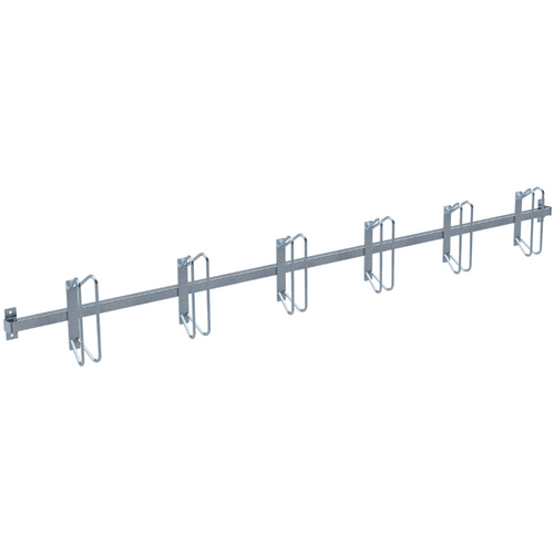Fietsenrek serie parkeren | Verzinkt staal | Voor muurbevestiging