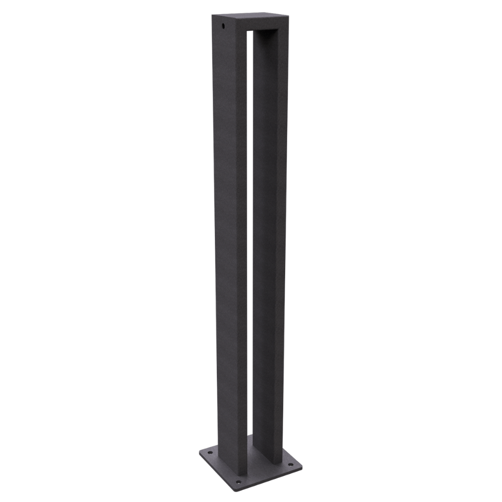 Fietsenrek design | Verzinkt staal of Antraciet | Voor enkel fiets parkeren