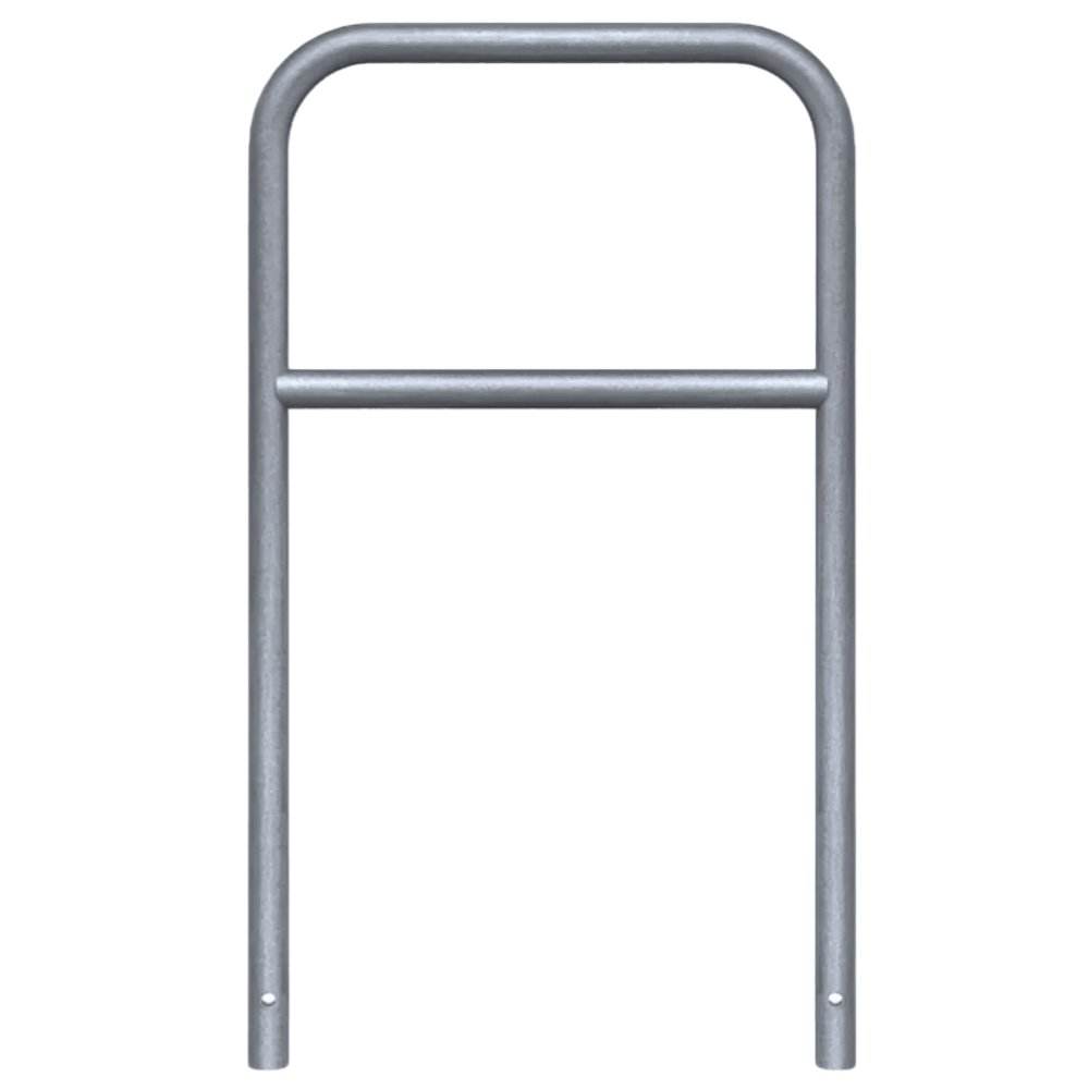 Fietssluis hek Ø48 mm | Breedte opties | Verzinkt staal | In beton verankeren