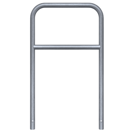 Fietssluis hek Ø48 mm | Breedte opties | Verzinkt staal | In beton verankeren