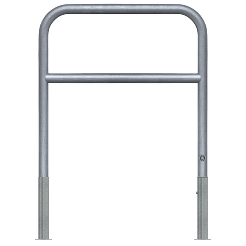 Fietssluis hek Ø60 mm | Uitneembaar met slot | Breedte opties | Verzinkt staal