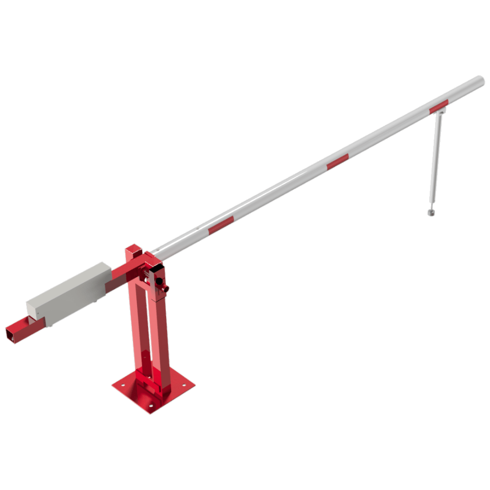 Handmatige slagboom | 300-700 cm | Met contragewicht en pendelsteun