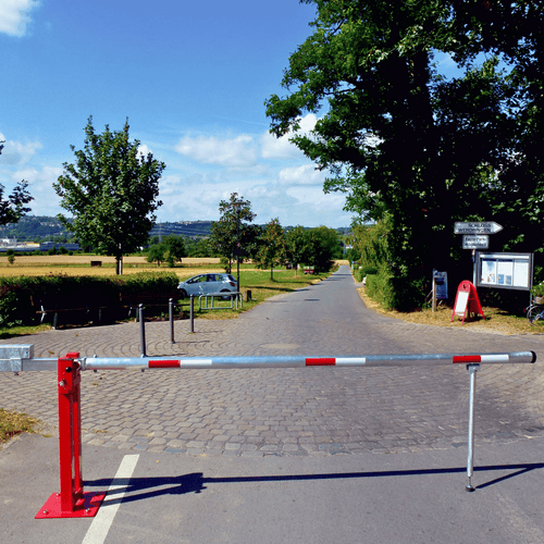 Handmatige slagboom | 300-700 cm | Met contragewicht en pendelsteun