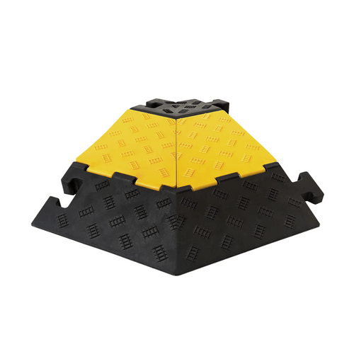 Kabeldrempel VBT rechts hoekstuk 3 kanalen