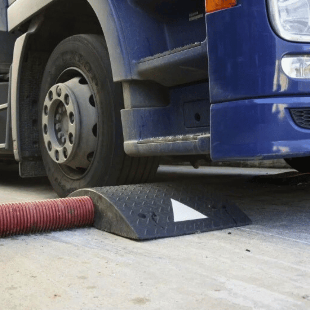 Kabeldrempel voor zwaar verkeer | 2 kanalen Ø80 mm mm