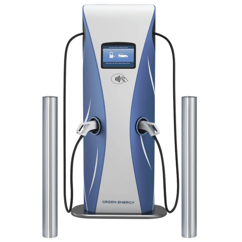 RVS aanrijdbeveiliging paal Ø76-102 mm | Laadpaal bescherming