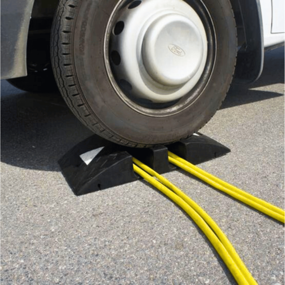 Slangenbrug voor zwaar verkeer | 2 kanalen 95 x 90 mm