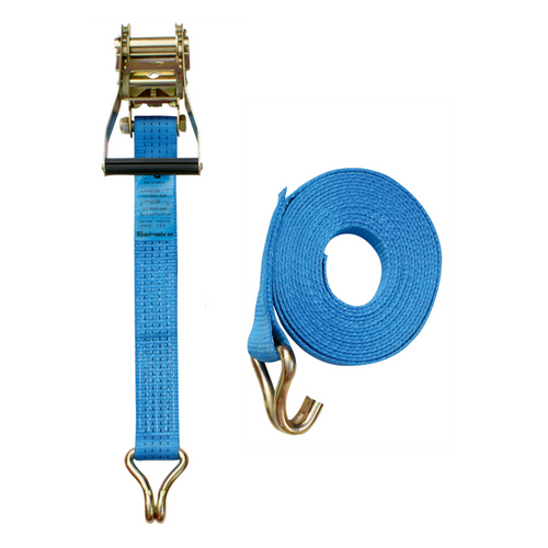 Spanband 2-delig | blauw | 8 meter