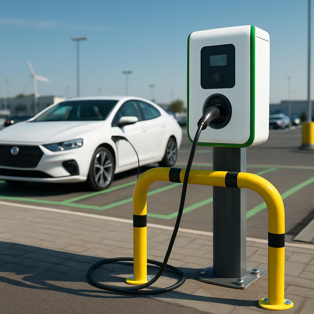 Hoe bescherm je een laadpaal tegen aanrijdingen?