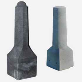 Betonnen sierpalen