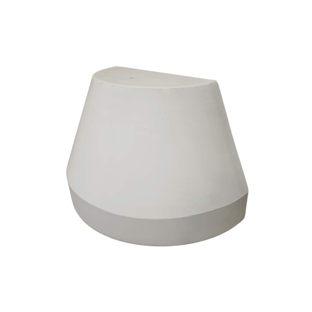 Afzetblok beton | 150 kg met hijspunt | Optie geel of wit
