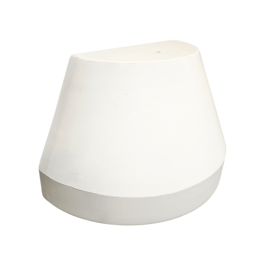 Afzetblok beton | 150 kg met hijspunt | Optie geel of wit