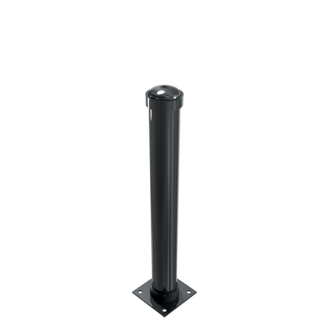 Afzetpaal design | Ø108 mm met helm kop | Montage- en kleuropties-Beschermdirect