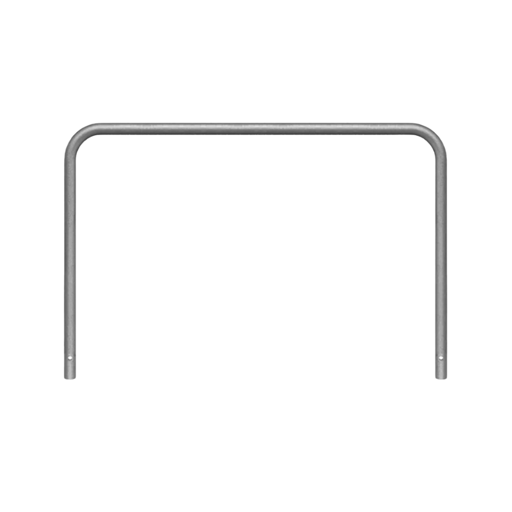 Beschermbeugel Ø48 mm | Verzinkt staal | Voor verankering in beton | Zonder tussenbuis