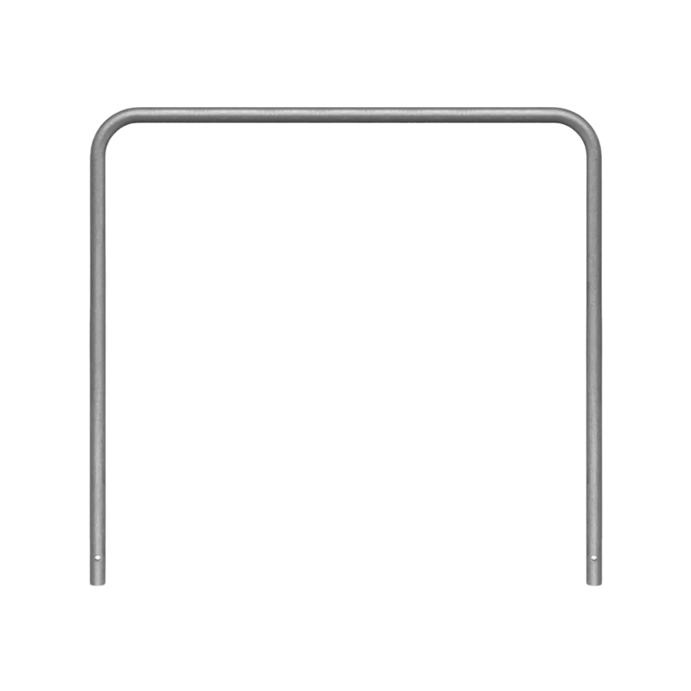 Beschermbeugel Ø48 mm | Verzinkt staal | Voor verankering in beton | Zonder tussenbuis