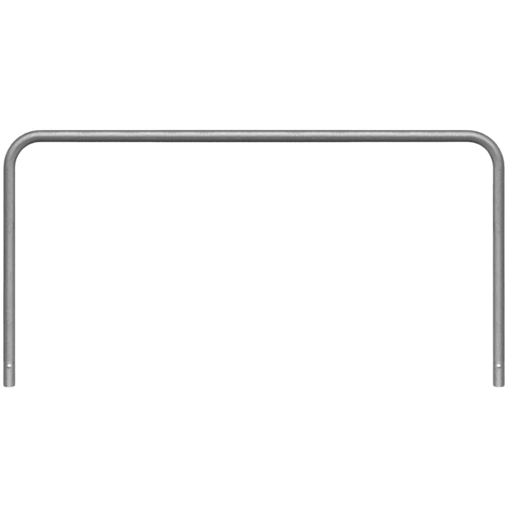 Beschermbeugel Ø48 mm | Verzinkt staal | Voor verankering in beton | Zonder tussenbuis