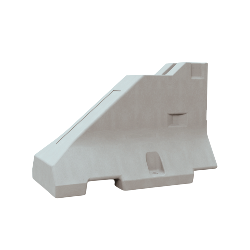 Betonnen jersey barrier | 750 kg | Begin- en eindelement