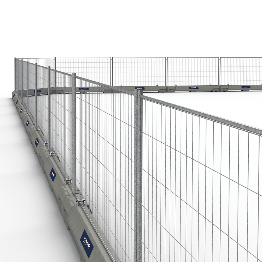 Betonnen dwarsligger | 695 kg | Met gegalvaniseerd bouwhek