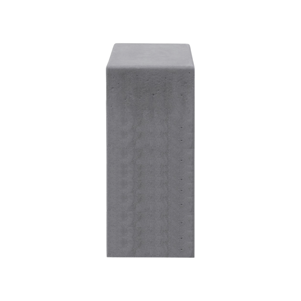 Betonnen poef antraciet beton | 175 kg | 300x300x800 mm