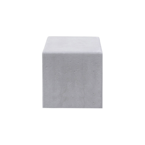 Betonnen poef grijs beton | 300 kg | 500x500x500 mm