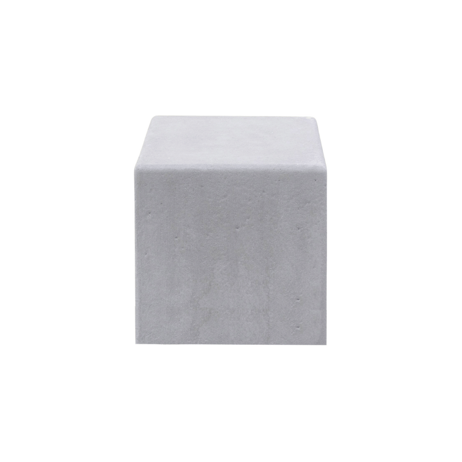 Betonnen poef grijs beton | 300 kg | 500x500x500 mm