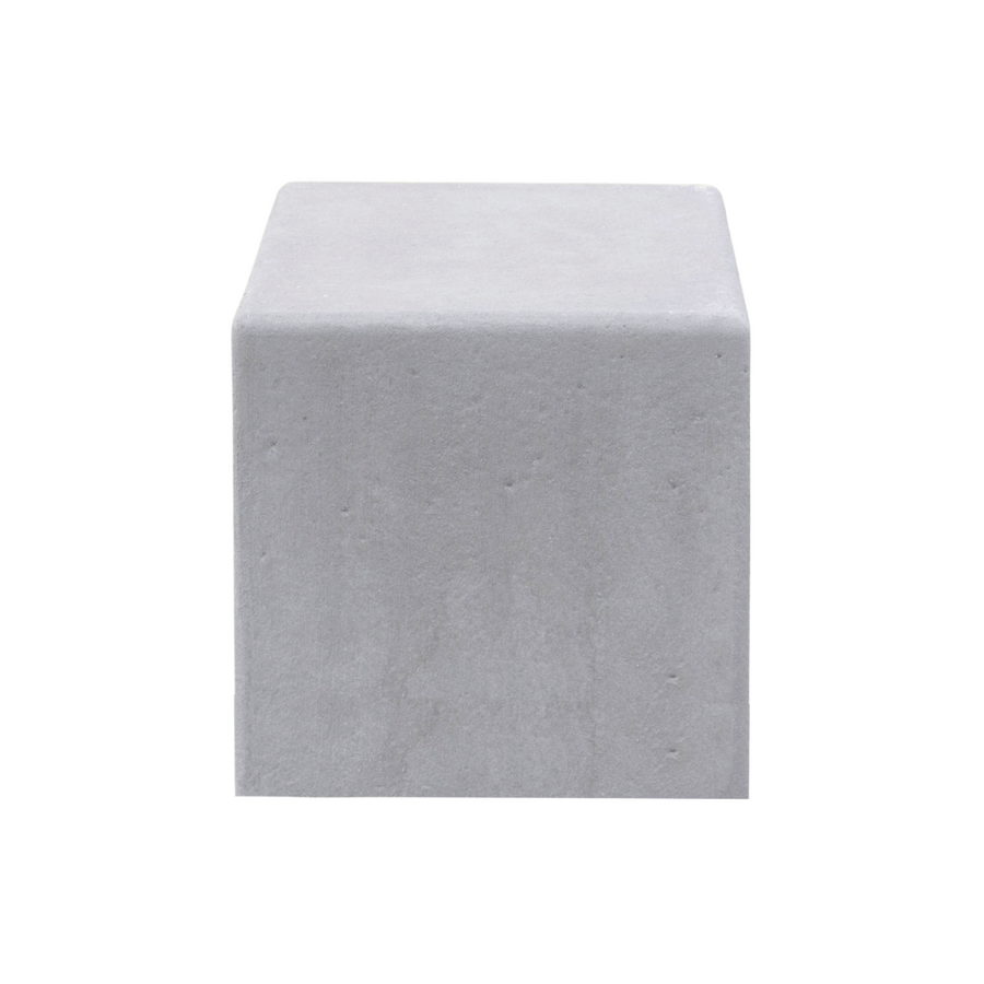 Betonnen poef grijs beton | 520 kg | 600x600x600 mm