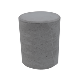 Betonnen poef antraciet beton Ø500x600 mm