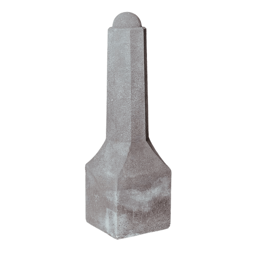 Betonnen sierpaal achthoekig | Grijs, antraciet of roestbruin
