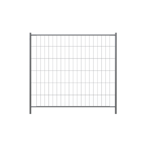 Gegalvaniseerd bouwhek Profi-M, 220x200 cm, met fijnmazig raster.