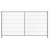 Gegalvaniseerd bouwhek Profi-M, 350x200 cm, met fijne maas 70x300 mm.
