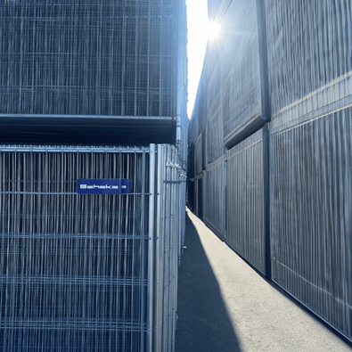 Bouwhek Profi-P gegalvaniseerd | 350 x 200 cm | Maas 100 x 300 mm