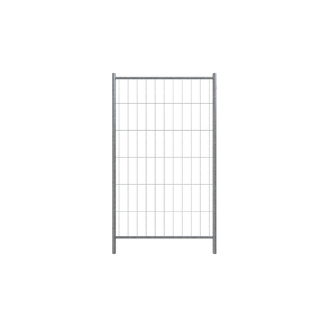 Gegalvaniseerd bouwhek Profi, 120x200 cm, met fijne maasstructuur.
