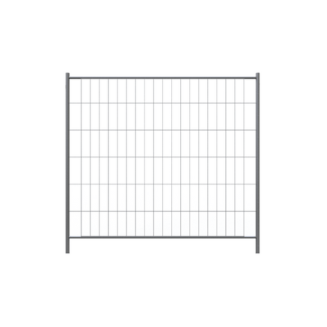 Gegalvaniseerd bouwhek Profi, 220x200 cm, met een maaswijdte van 100x300 mm.