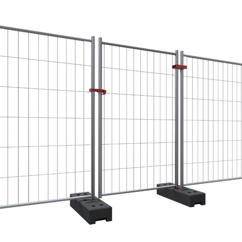 Bouwhekpoort Profi | Set met scharnier en bouwhekslot