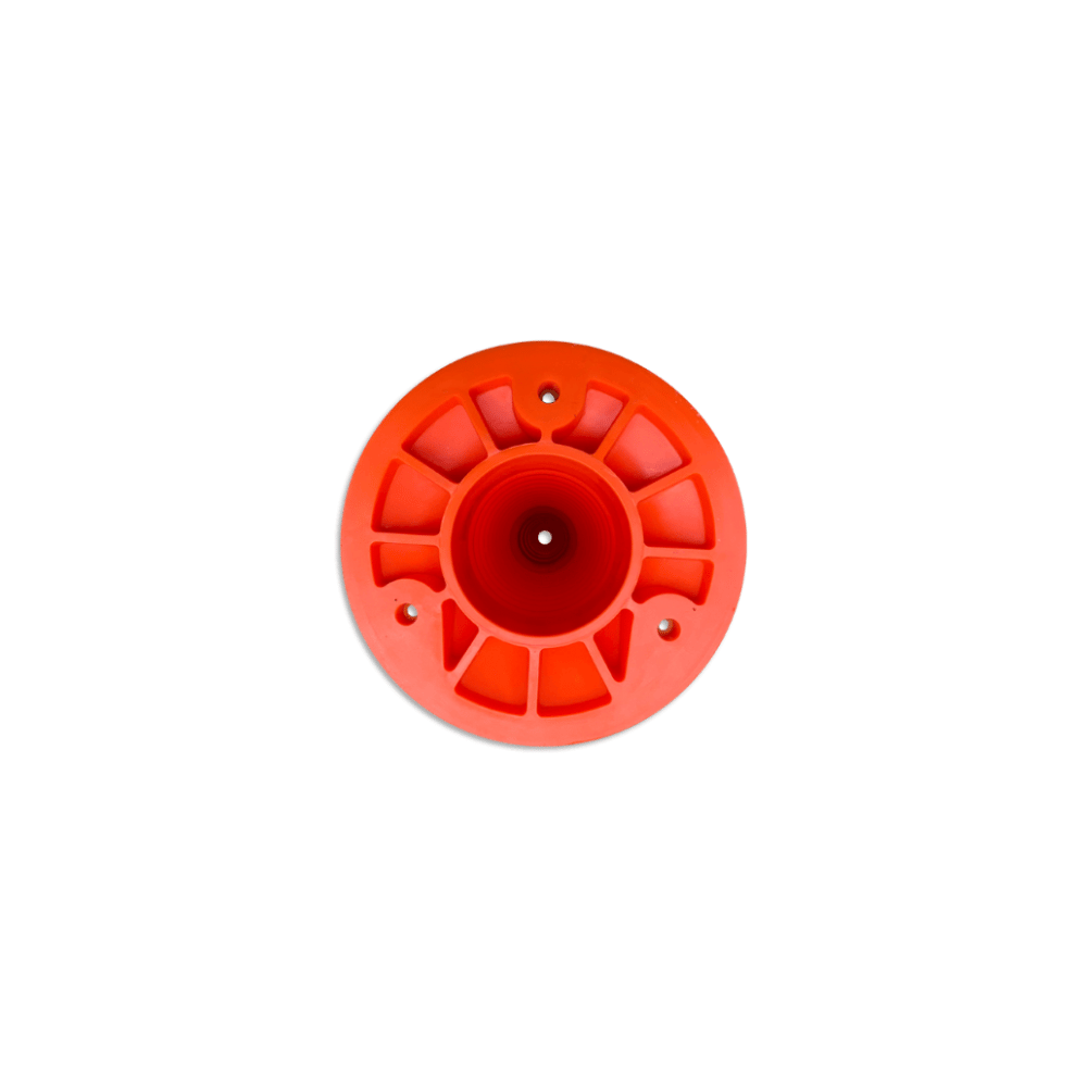 Flexibele afzetpaal | Oranje-wit | Hoogte 450, 750, 1000 mm