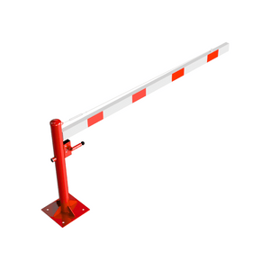 Draaiboom | 150-350 cm | Op voetplaat met slotopties