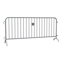 Dranghek 18 spijlen | 250 x 110 cm | Gegalvaniseerd met koppeling