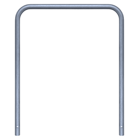 Verzinkt stalen fietsbeugel Ø48 mm, 1000x1200 mm, voor betonverankering.