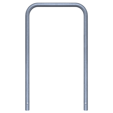 Fietsbeugel Ø48 mm | Verzinkt staal | Voor verankering in beton | Zonder tussenbuis