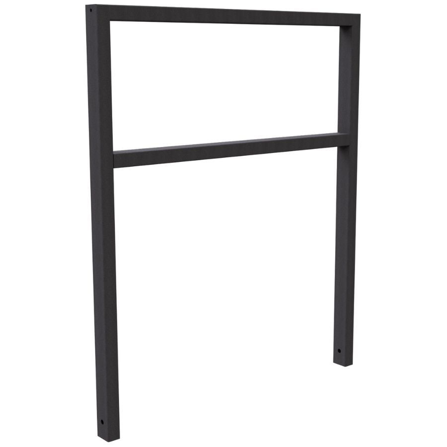 Fietsbeugel design | Koker 60x40 mm | Verzinkt of antraciet BD703 fijn structuur